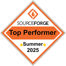 Top Performer Sourceforge Summer 2025 Logo